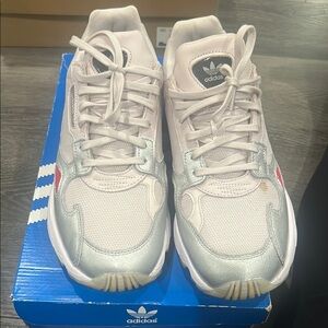 Adidas Silver falcon sneaker